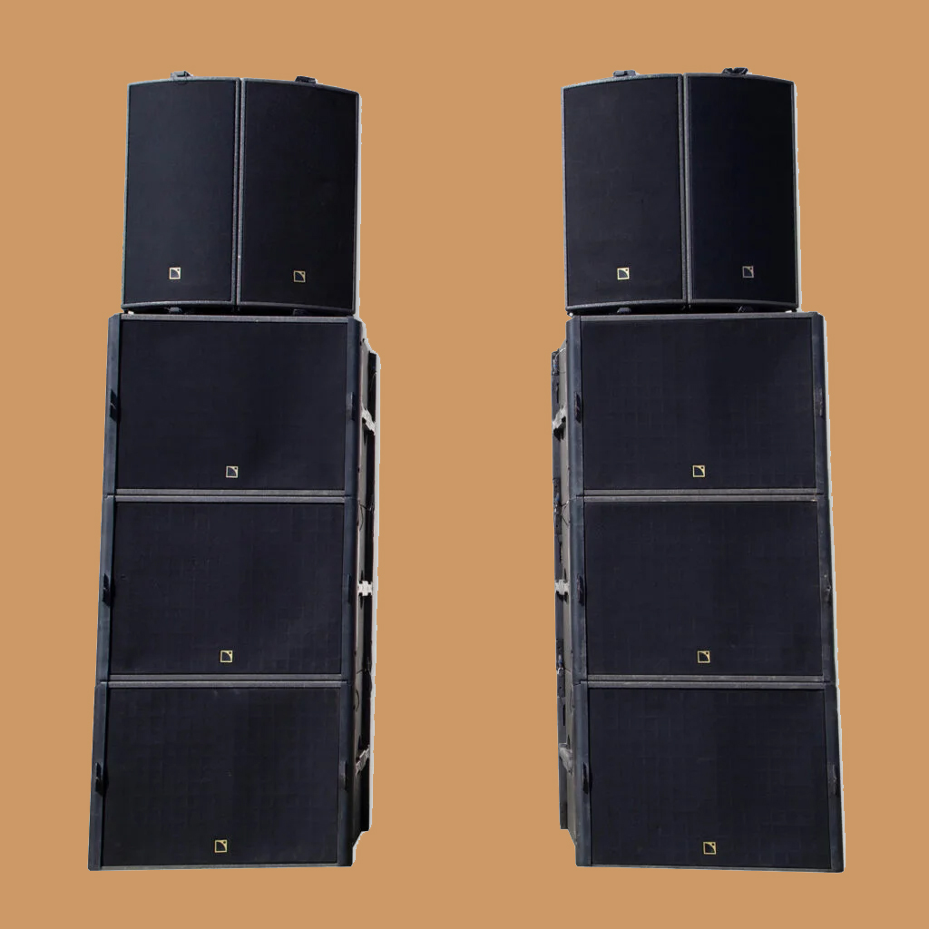 Soundsystem bei L-Acoustics via VJK-Eventgestaltung Leipzig